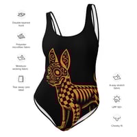 El Xolo Naranja One-Piece Swimsuit