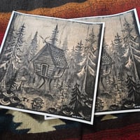 Image 3 of Baba Yaga's House - Print 11x11in