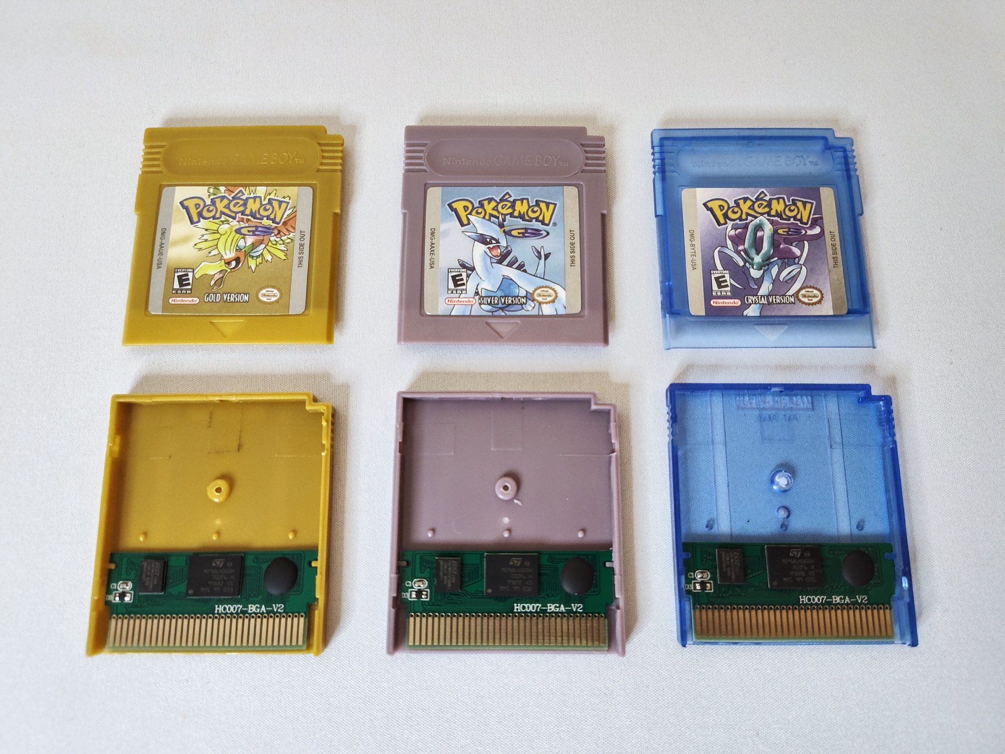 Pokmon Gold, Silver and Crystal Lot (Game Boy Color) | Retro And Beyond Games Pokmon Gold, Silver and Crystal Lot (Game Boy Color) | Retro And Beyond Games