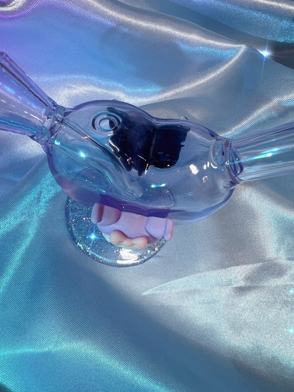 Kuromi purple heart 💜 bubbler