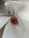 Strawberry Adjustable Ring