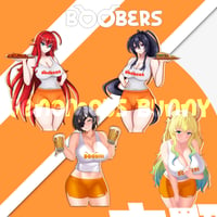 Boobers Girls sticker Bundle