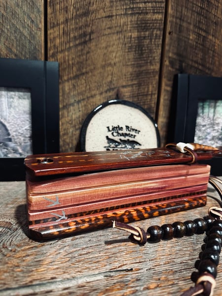 Image of Paduk/Cedar Snakewood inlays