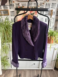 Image 1 of Vintage top purple jacket 