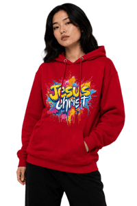 Jesus Christ Graffiti Graphic Hoodie