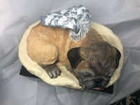 Image 3 of Custom Engraved Pug Pet Urn To Your Dog's Photo