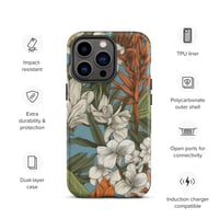 Image 22 of Colorful Botanical Plants Art Nouveau Tough Case for iPhone®