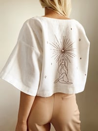 Image 1 of Linen Blend Top - Enlightened