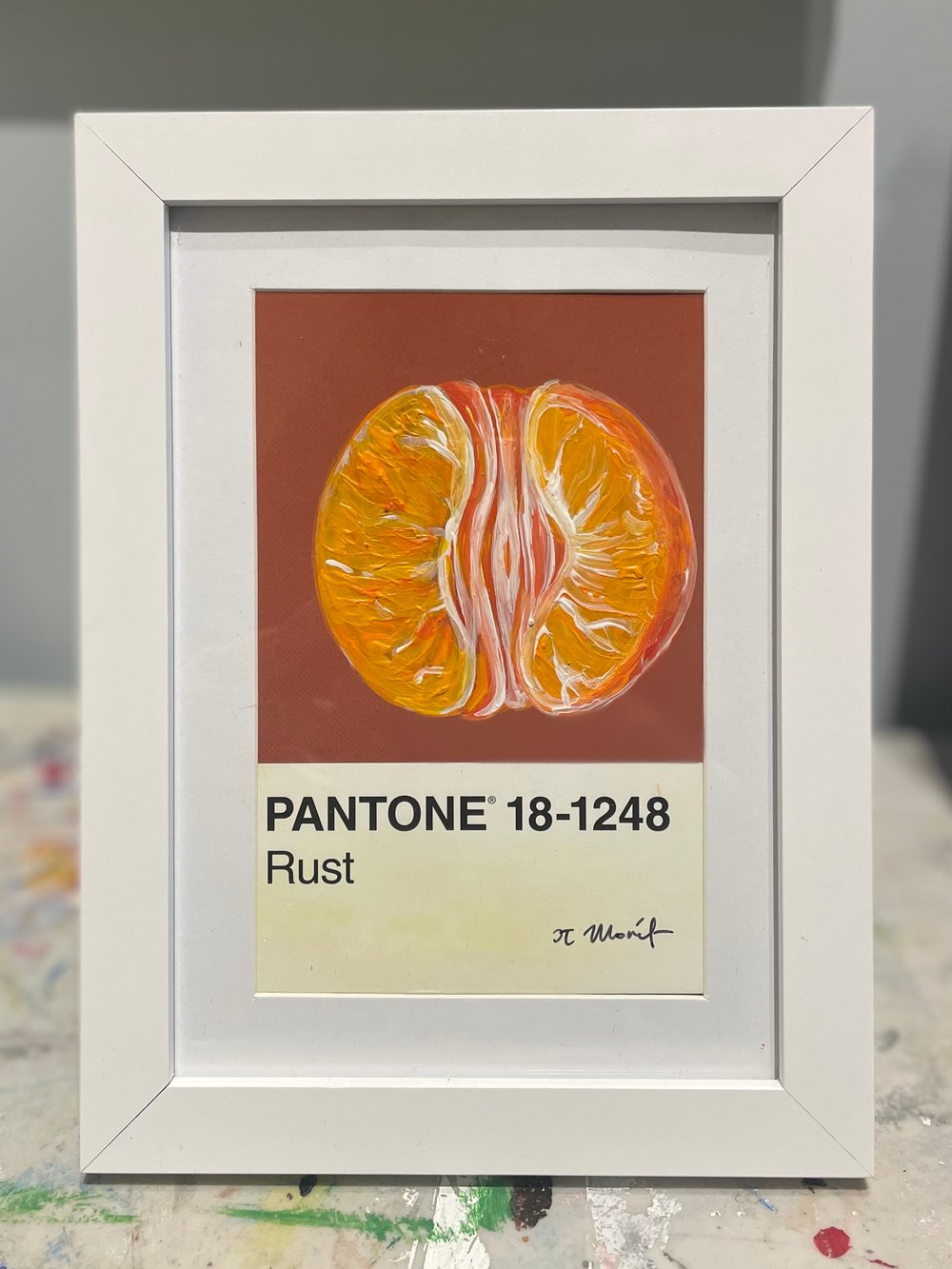 Image of Exposed Orange Pantone