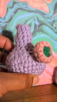 Image 1 of Mini Crochet Bong Stress Ball