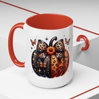 Image 1 of Cheetah and Butterfly Mug 