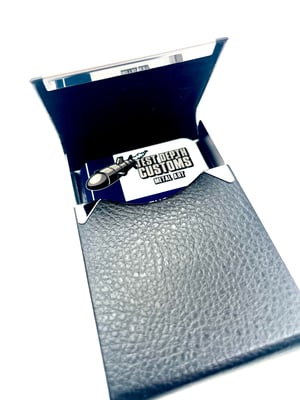 Image of Leather business card holder 