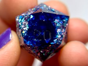 Image of Glitter Veins in Sapphires  (finished upon order)