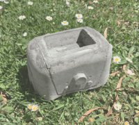 Image 2 of Mini Cement Candle Toaster 