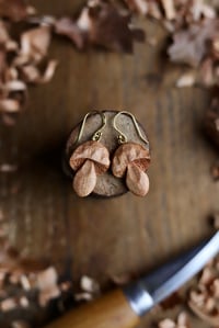 Image 1 of Penny Bun Mushroom~ Earrings 