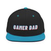 GamerDad Embroidery Snapback Hat