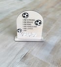 Personalised Affirmation Plaque