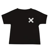 Image 2 of MY DADA COOKS (Black) Toddler Tee