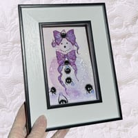 Image 2 of ‘Soots & the Snowman’ Original Painting