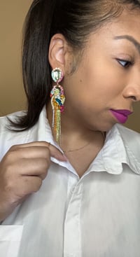 Image 1 of Toucan Earrings 