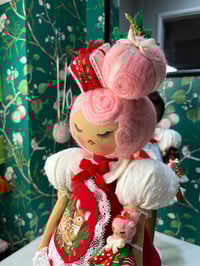 Image 1 of RESERVED FOR LORI Classic Holiday Doll Medium Joy