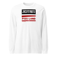 Image 3 of JACKONUTS PISS LAND L/S TEE