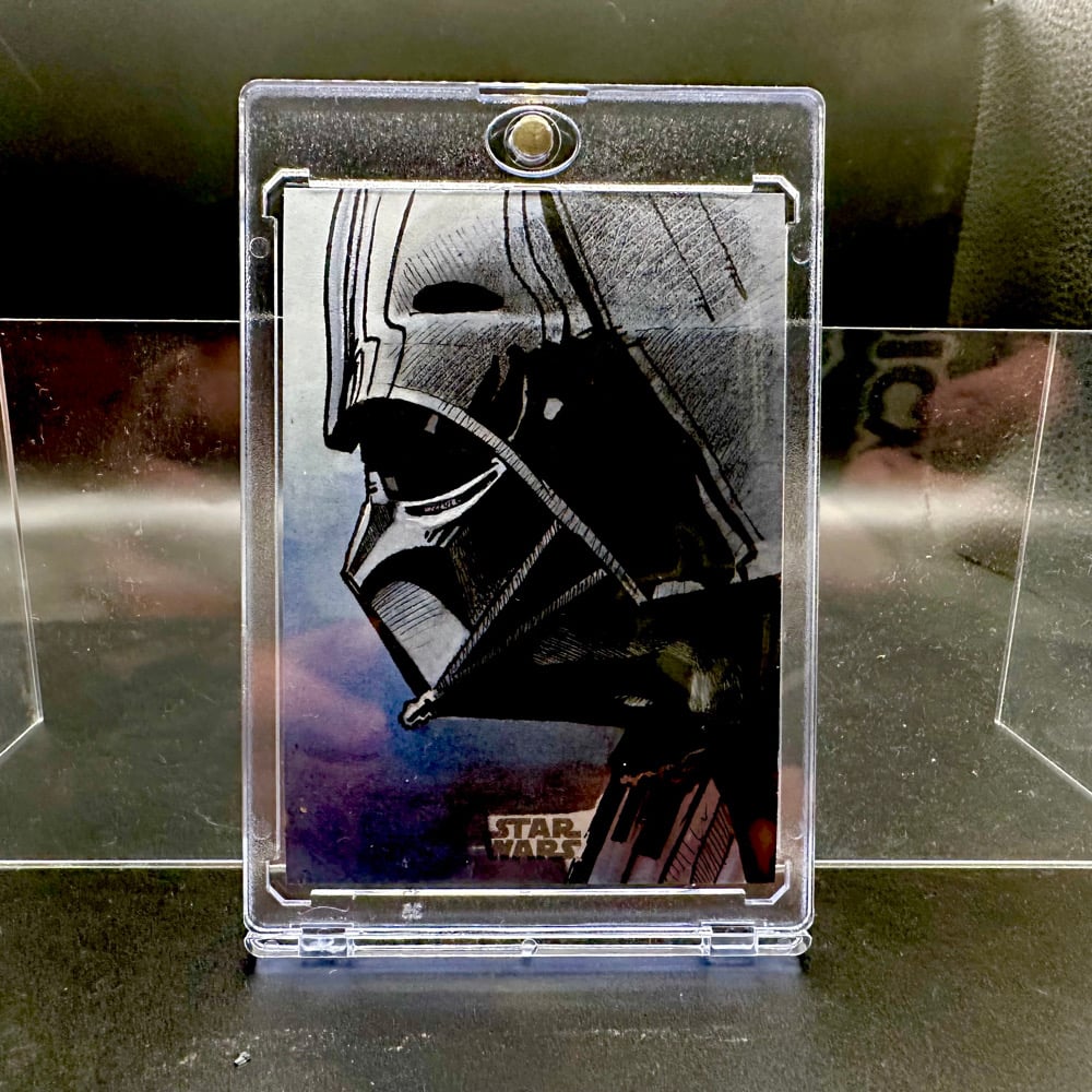 Topps Star Wars Lord Vader sketch card 