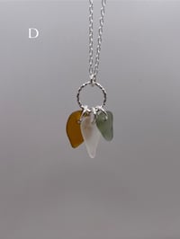 Image 5 of Triple Colour Sea Glass Necklace