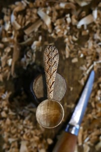 Image 5 of Falling Leaves Coffee Scoop -