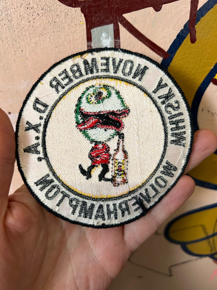 Image of Vintage QSL radio patch 