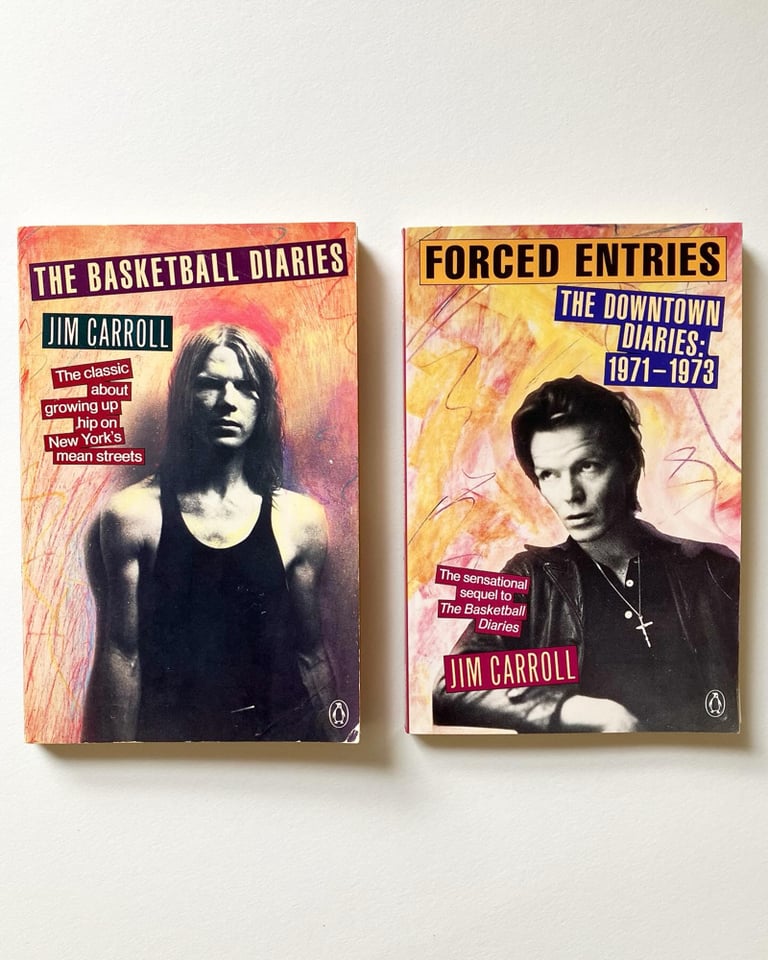 Two Inscribed Memoirs by Jim Carroll