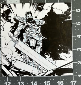 Image of Guts (Berserk) mini-sketch