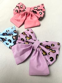 Image 3 of Wild at Heart, Valentine Animal print Bow Ties / Sailor Bows