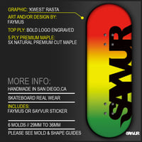 Image 1 of SAYVUR ‘KWEST RASTA’