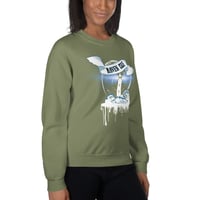 Image 14 of Officially licensed does it hurt Raven Isle white Unisex Sweatshirt