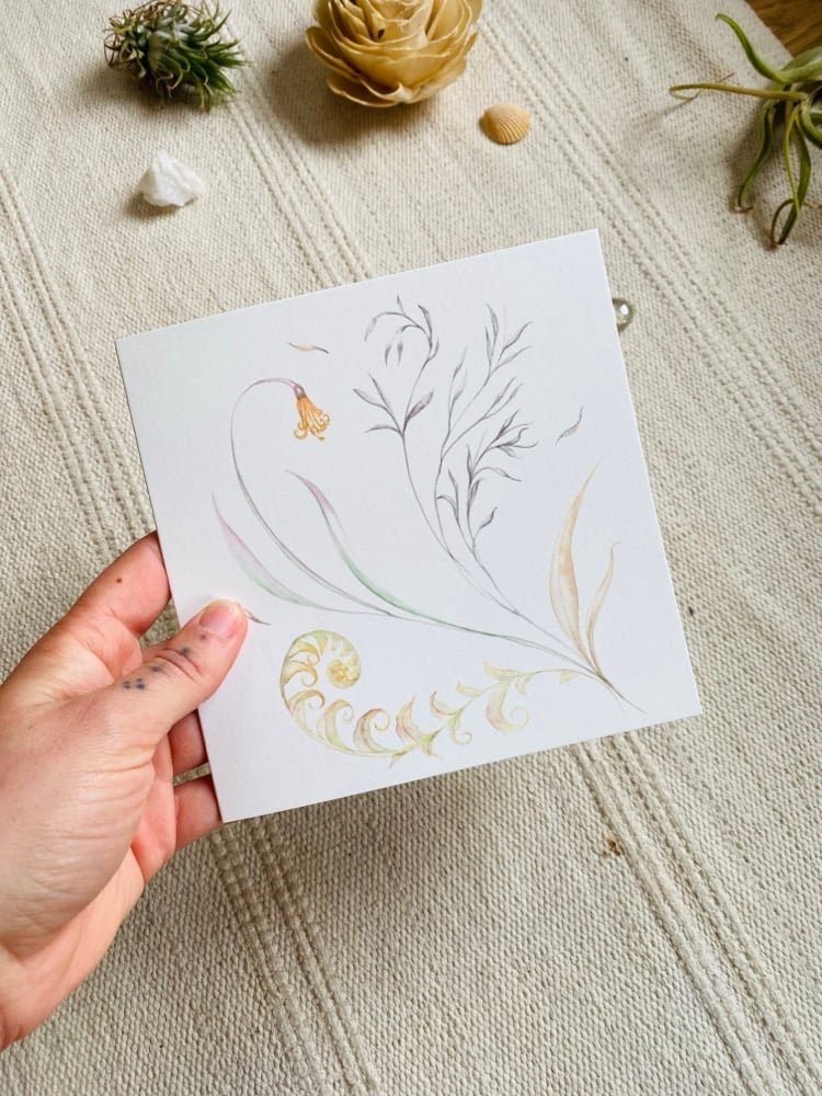 Image of Hedgerow Greeting Card