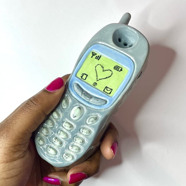 Ceramic Phone Pipe: 1 