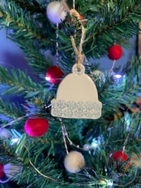 Image 5 of Ceramic Winter Hat and Mittens. Set of 3