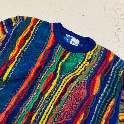 Image of Coogi 2000 Sydney Olympic Wool Sweater, Size Small