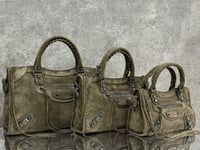 Image 1 of Balenciagà Suede City Bag