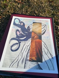 Image 3 of Untitled (Octopus Face) Art Print