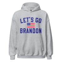 Image 2 of Let's Go Brandon Light Colors 18500 - Unisex Hoodie from PatriotsCo.com