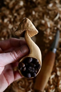 Image 5 of . Mushroom Coffee Scoop .