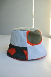 Image 4 of Reworked LÁ Reversible Bucket Hat Pink Mohair  Medium 23" 7 1/4 copy