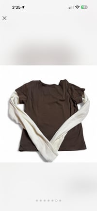 Image 3 of  Plaid Domo Kun Brandy Melville Top ♡