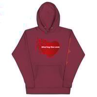 Image 5 of Sharing the Love Unisex Hoodie