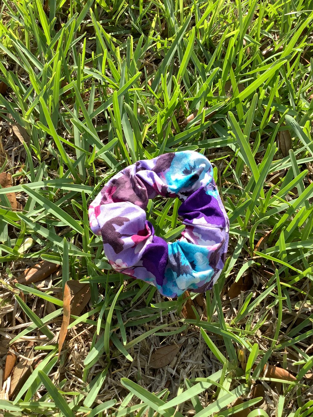 Image of Floral Scrunchie/ Pillow