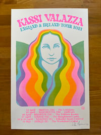 Image 1 of Kassi Valazza Tour Poster