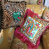 Raspberry Pink Fringe Virgin Leopard Cushion Cover Image 17