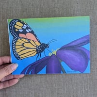 Image 2 of Monarch Butterfly Art Print